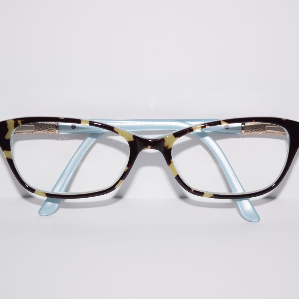 Runway Couture Eyeglasses RCE-272 Tortoise/Blue 53-17-135